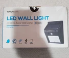 Torchstar Outdoor Solar Motion Sensor Led Wall Light Waterproof 4-PACK IP65. Fixed Price $15.88.