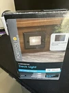 Portfolio 7-WATT Oil-rubbed Bronze Low Voltage Halogen Outdoor Step Deck Light. Fixed Price $89.95.