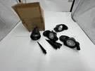 (qty 4) Pure Garden Outdoor Solar Yard Spot Light 50-14 *damaged. Fixed Price $17.49.