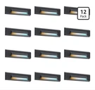 New Cloudy Bay Pack 3 Color Low Voltage 12-24V Led Step Lights Outdoor 2.5W. Fixed Price $94.91.