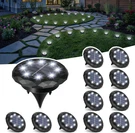 Solpex Mini Solar Ground Lights, 12 Pack Outdoor Waterproof, Landsc. Fixed Price $33.79.