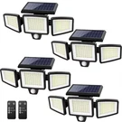 Tuffenough Solar Outdoor Lights 2500LM 210 Led Security 4 Pack, Black. Fixed Price $88.77.