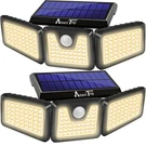 Ameritop Solar Lights Outdoor, Pack 233 Led High Brightness Cordless .... Fixed Price $32.88.