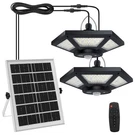 Solar Powered Outdoor Lights Dual Head 180LED 5 Modes 3 Timers Motion Sensor. Fixed Price $89.99.