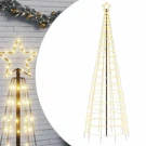 Led Christmas Tree With Spikes Outdoor Decoration Holiday Ornament Vidaxl. Fixed Price $62.99.