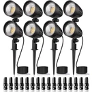 Meikee 7W 800LM Low Voltage Landscape Lights, 12V 24V Led Lighting. Fixed Price $78.52.