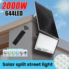 2000W Led Solar Flood Lights Outdoor Street Dusk To Dawn Wall Lamp. Fixed Price $59.89.