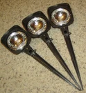 Malibu Low Voltage LV104/103 Floodlights With 11W Poly-star LV500 Sealed Beams. Fixed Price $39.00.