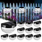 Solar Wall Lights Outdoor Garden Yard Fence Deck Decor Street Waterproof Lamps. Fixed Price $23.99.