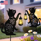 Yulloyello Solar Cat Hanging Lantern Outdoor 2 Pack Black Lights. Fixed Price $69.16.