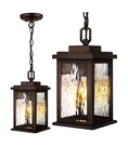 Vianis Oil Rubbed Bronze Outdoor Pendant Light, 1 Pack Chandelier For.... Fixed Price $93.32.