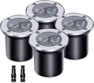 4 Pack 3W 12V Low Voltage In-ground Lights Led Landscape Waterproof IP67. Fixed Price $53.49.