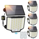 Solar Lights Outdoor Waterproof, 186 Bright Leds Dusk To Dawn Motion Security.... Fixed Price $54.92.