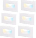 Leonlite 120V Step Lights White Dimmable Indoor Led Stair Light, 3000K. Fixed Price $72.30.