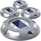 Siedinlar Solar Deck Lights Driveway Dock Led (4-PACK). Fixed Price $29.99.