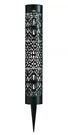 Hampton Bay Baxley 12 Lumens Black Led Outdoor Solar Bollard Light. Fixed Price $31.49.