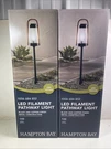 Lot Of Hampton Bay Black/copper Finish Led Path Light 1006684852. Fixed Price $49.99.