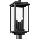 Quorum Westerly Light Post , Noir 7029-4-69. Fixed Price $319.00.
