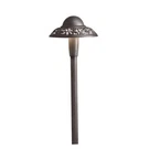 Kichler 15857 Path Light Aluminum Architectural Bronze Finish 4.3W 3000K Led. Fixed Price $234.99.