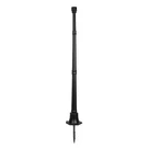 Gama Sonic 64-IN Black Cast Aluminum Outdoor Pathway Solar Lamp Post DPEZ5F0. Fixed Price $123.16.
