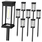 8 Pack Solar Pathway Lights Outdoor, IP65 Waterproof White Led - Long Lasting. Fixed Price $52.93.