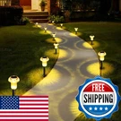 Lffital Solar Pathway Lights Outdoor 16 Pack Mushroom Outsi. Fixed Price $52.28.