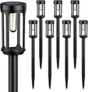 Solar Pathway Lights, Upgrade Dual-head Outdoor Waterproof, 8 Le.... Fixed Price $74.79.