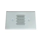 Elco Lighting Cat. No. ELST65 Mini Step W/ Louvered Faceplate, White Nib. Fixed Price $19.99.