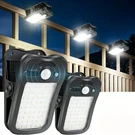 2PACK Clip Solar Lights Outdoor, 60 Led Motion Sensor Clamp. Fixed Price $23.99.