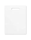 Purple Q Crafts Clear Plastic Bag With Handles 9" X 12" Frosted Die Cut.... Fixed Price $18.31.