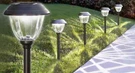 Member's Mark Oil-rubbed Bronze Led Solar Path Lights, 5 Pack. Fixed Price $55.95.