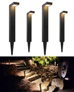 Gkoled Low Voltage Landscape Lighting, Pathway Lights, 4-PACK, 3000K. Fixed Price $113.99.