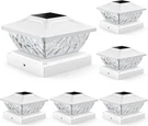 Ensli Solar Post Cap Lights Outdoor 6 Pack, 2 Mode Bright Fence Li.... Fixed Price $41.85.