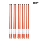 Orange Reflective Markers Driveway 50PCS Snow Stakes 48IN Long 5/16" Diameter. Fixed Price $41.66.
