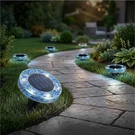 Mosaic Disk Lights Low Voltage Blue Solar Powered Led Waterproof Path With. Fixed Price $35.39.