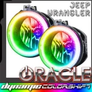 Oracle Dynamic Colorshift Fog Light Assemblies For 2007-2009 Jeep Wrangler Jk. Fixed Price $405.99.