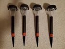 Hampton Bay 611715 4-PACK Solar Led 5000K Walk Lights Hampion. Fixed Price $19.99.
