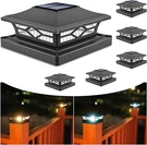 Volisun Solar Post Cap LIGHTS,6PACK Outdoor Fence Pack, Black. Fixed Price $57.27.