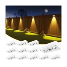 Solar Fence Lights 12 Pack, 50 Lumens Outdoor Wi... Fast Ship. Fixed Price $90.10.