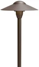 Kichler 15" High Dome Architectural Bronze Landscape Path Light. Fixed Price $119.99.