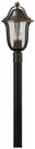 Hinkley Bolla 20 1/2" High Olde Bronze Outdoor Post Light. Fixed Price $559.00.