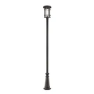 Z-lite 1 Light Outdoor Post Mounted Fixture. Fixed Price $1200.00.