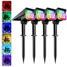 Solar Landscape Spotlights Color Changing IP65 Waterproof Wall. Fixed Price $59.36.