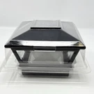 Deckorators Black Solar Versacap Post Light With Battery Model 161168 Item. Fixed Price $9.50.