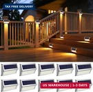 Roshwey Deck Lights, 10 Pack 30 Led Solar Powered Outdoor Waterproof. Fixed Price $92.17.