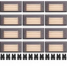 Low Voltage Step Lights Outdoor 5W Led Stair With Horizontal Louver Facep. Fixed Price $149.01.