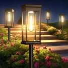 Solar Pathway Lights Outdoor - 8 Pack, IP65 Waterproof Warm White Led, Auto O.... Fixed Price $53.14.