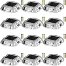 Vevor Driveway Lights Solar 12-PACK With Switch In White. Fixed Price $63.81.