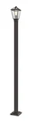 Z-lite 579PHMS-536P Talbot 110" Tall Outdoor Single Head Post Bronze. Fixed Price $543.20.