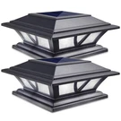 Siedinlar Solar Post Lights Outdoor 2 Modes Led Deck Fence Cap For 4X4 .... Fixed Price $27.59.